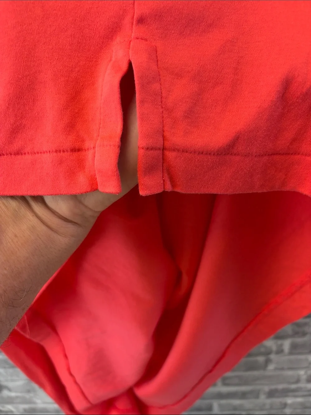 Polo by‎ Ralph Lauren Men’s Bright Coral color Short-Sleeve Polo